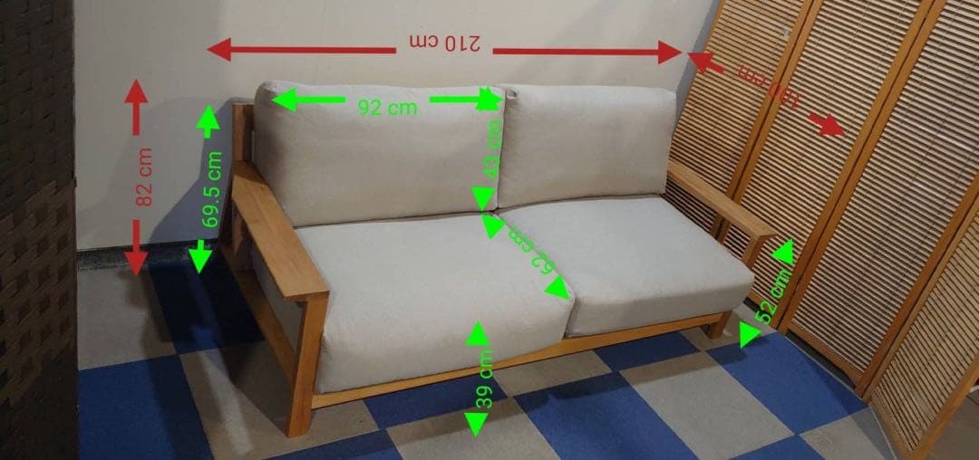 東京都23区送料込 無印良品 ソファ本体木製フレーム　(TP04627)