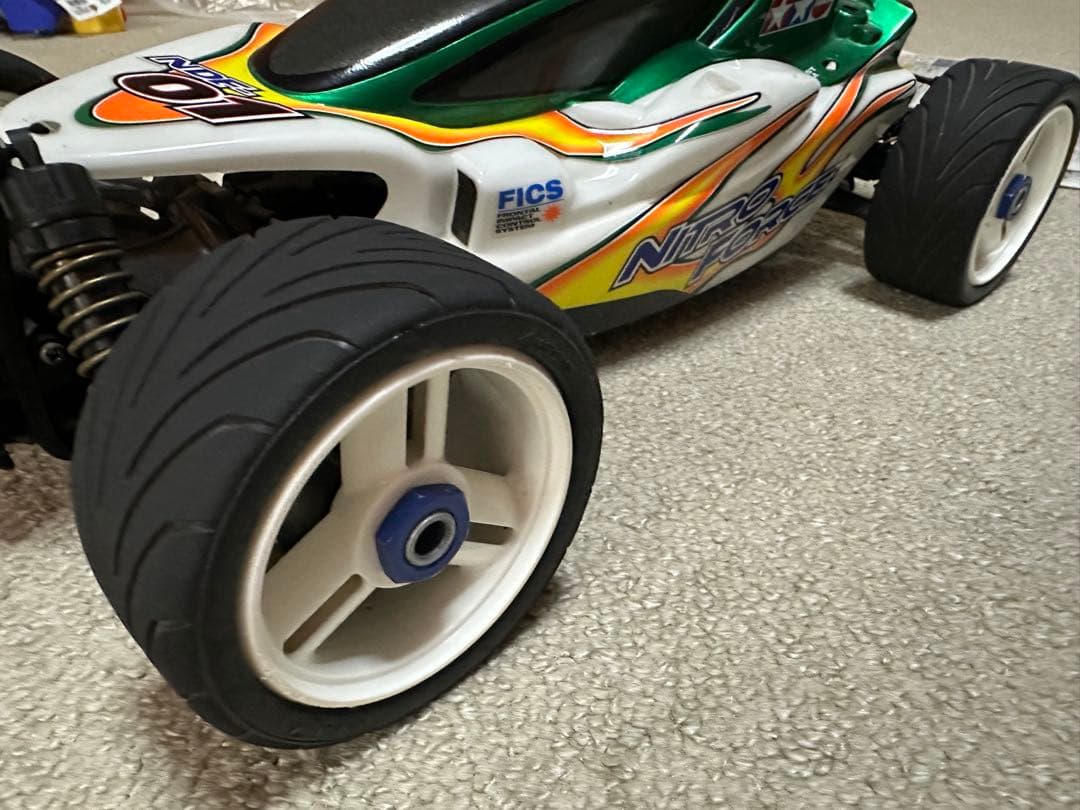 タミヤ　ナイトロフォースNDF-01エンジンカーバキー