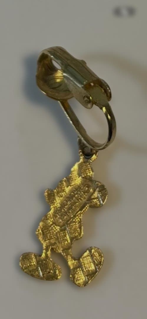 アナハイム ディズニーランド ミッキーマウスイヤリング＆非売品 記念メダル