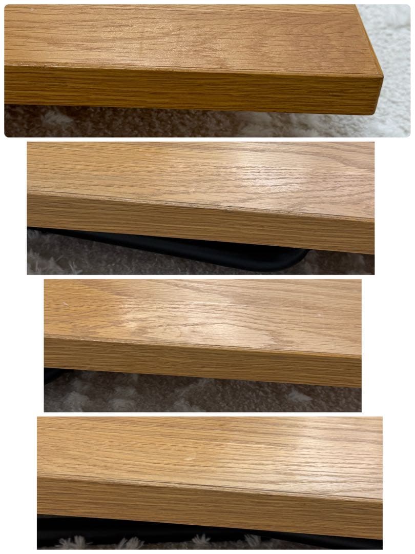 Forma 　無印良品　天然木　折りたたみテーブル　オーク