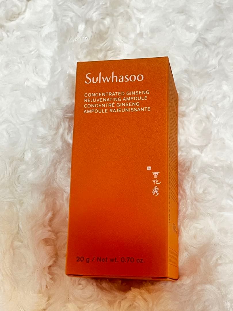 新品　sulwhasoo雪花秀 ソルファス 滋陰生 ジャウムセンアンプル