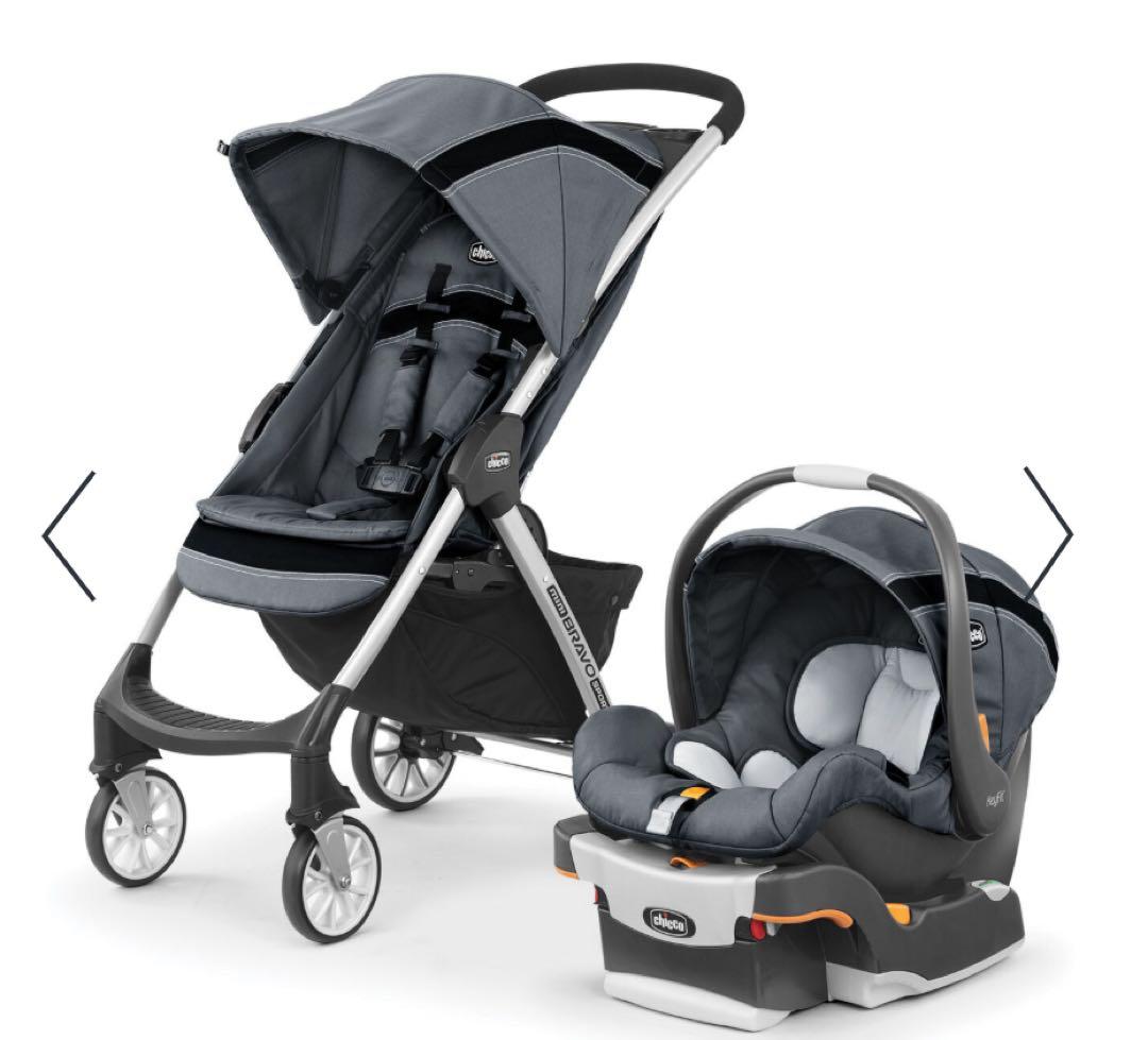 チャイルドシート&ベビーカー(トラベルシステム) 3点セット【愛知県／直接取引】