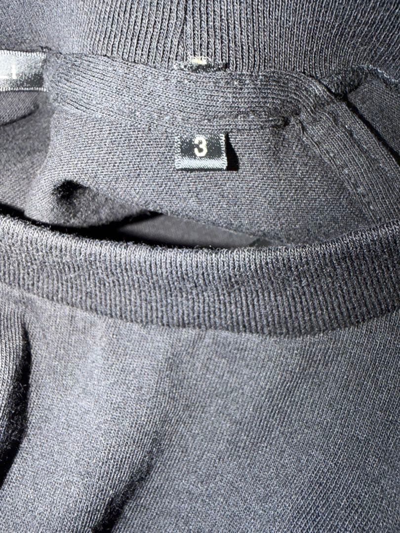 COMOLI コットンジャージ半袖Tシャツ サイズ3