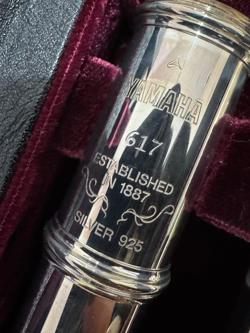 Ｏシルバー フルート本体 ハードケース付き