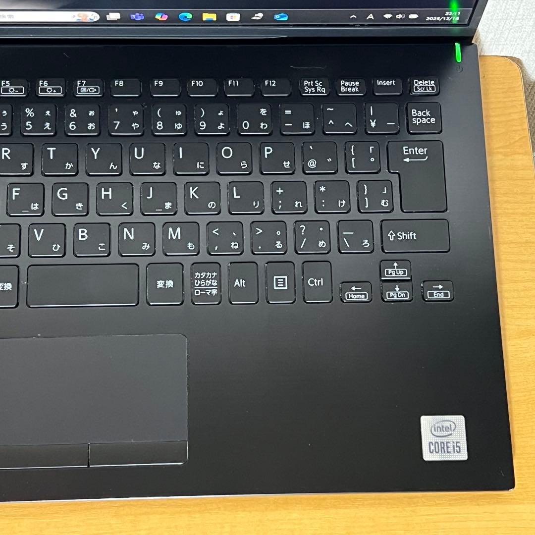 バッテリー良好! VAIO PRO PK i5第10世代 ／16GBメモリ