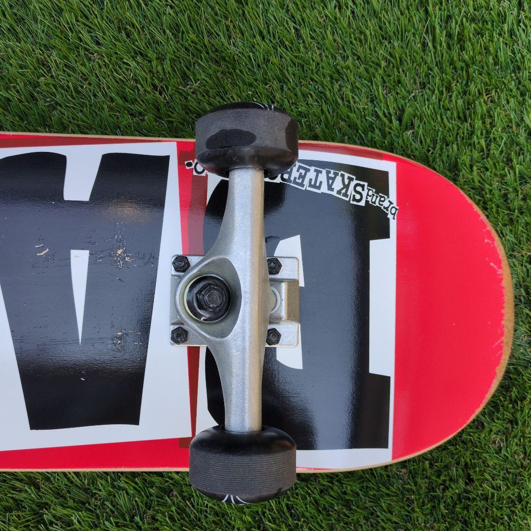 BAKER コンプリートスケートボード レッド/ブラック