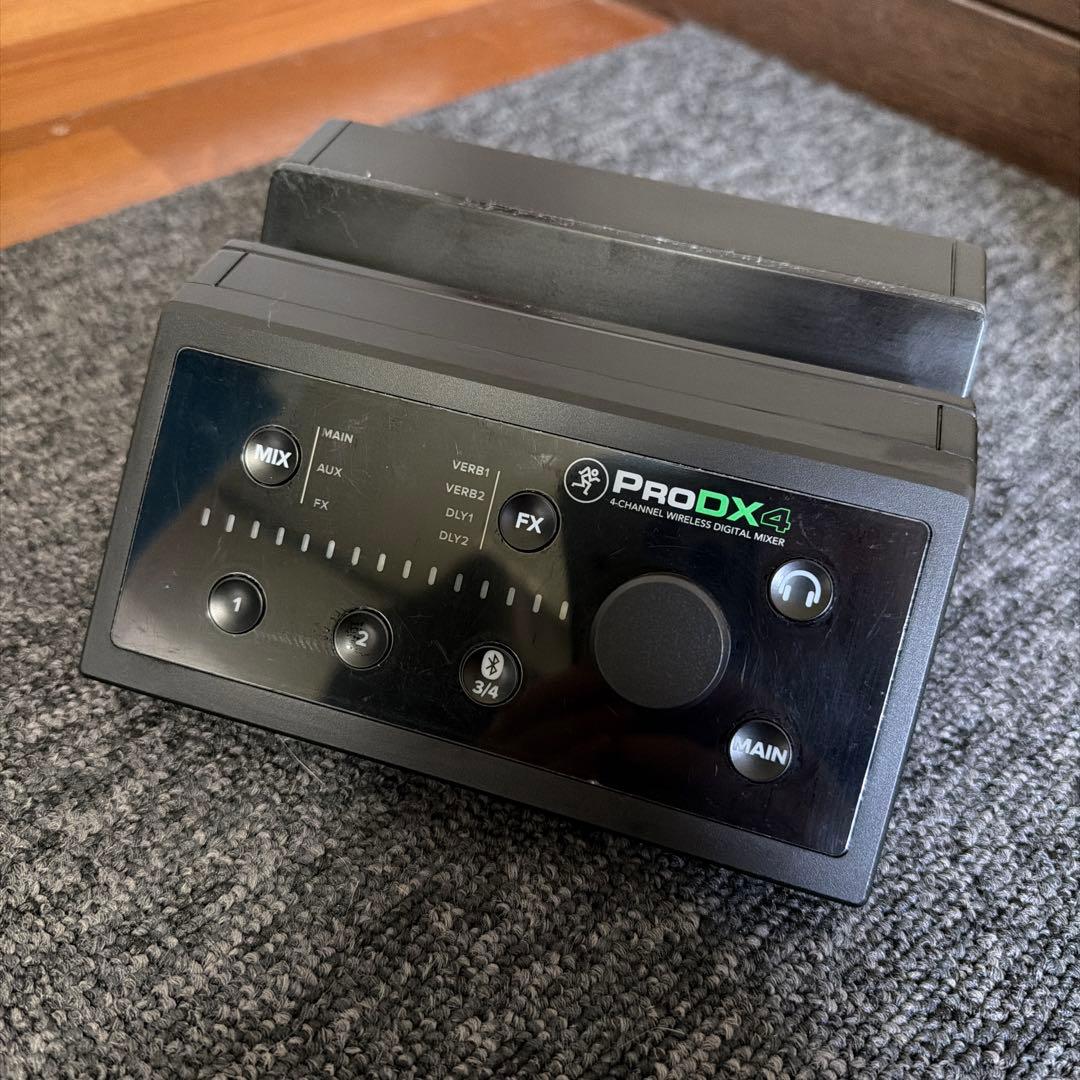 MACKIE prodx4 4チャンネルワイヤレスデジタルミキサー