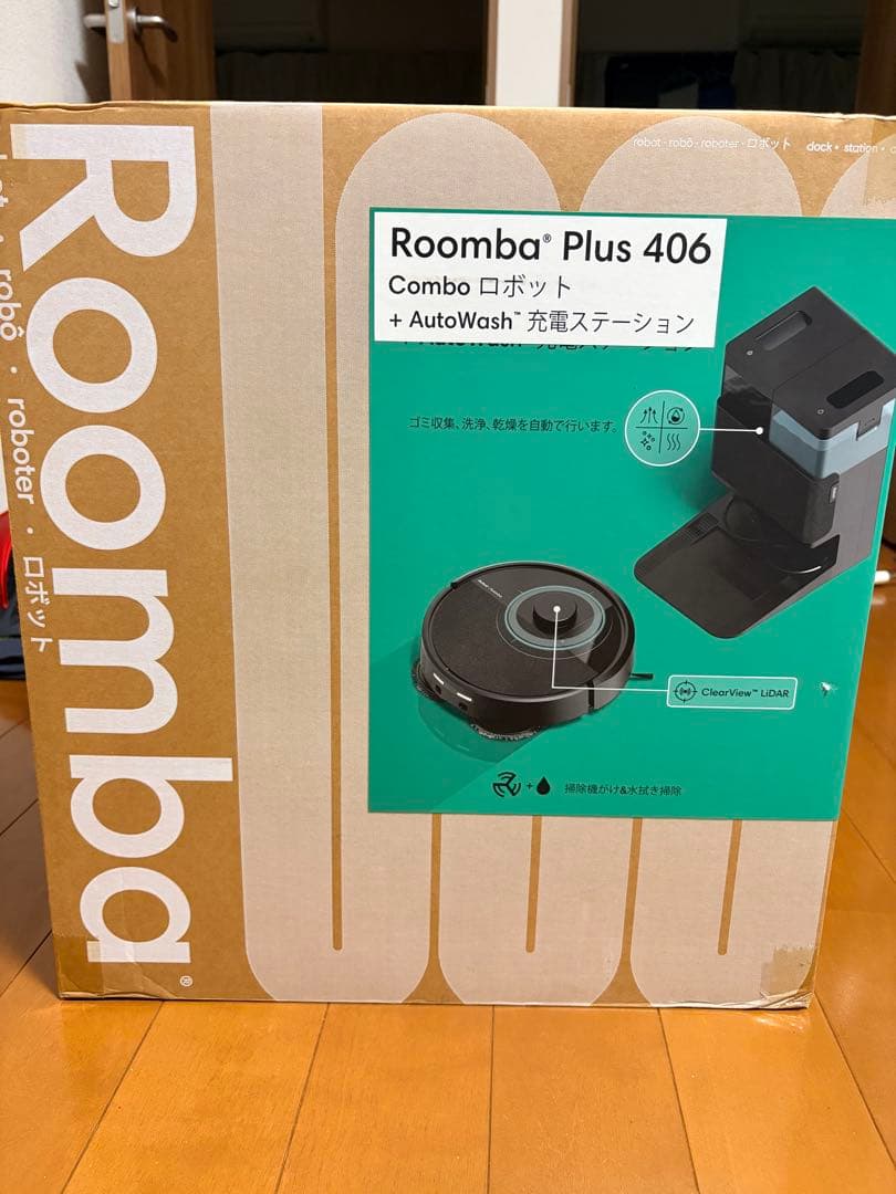 Roomba Plus 406 Combo ロボット　ルンバ