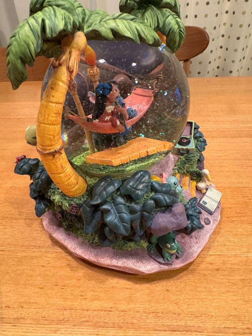 リロ&スティッチ スノードーム オルゴール