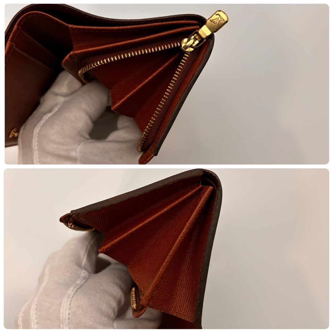 ✨鑑定済み✨ルイヴィトン✨モノグラム✨ポルトモネビエ トレゾール 二つ折り財布