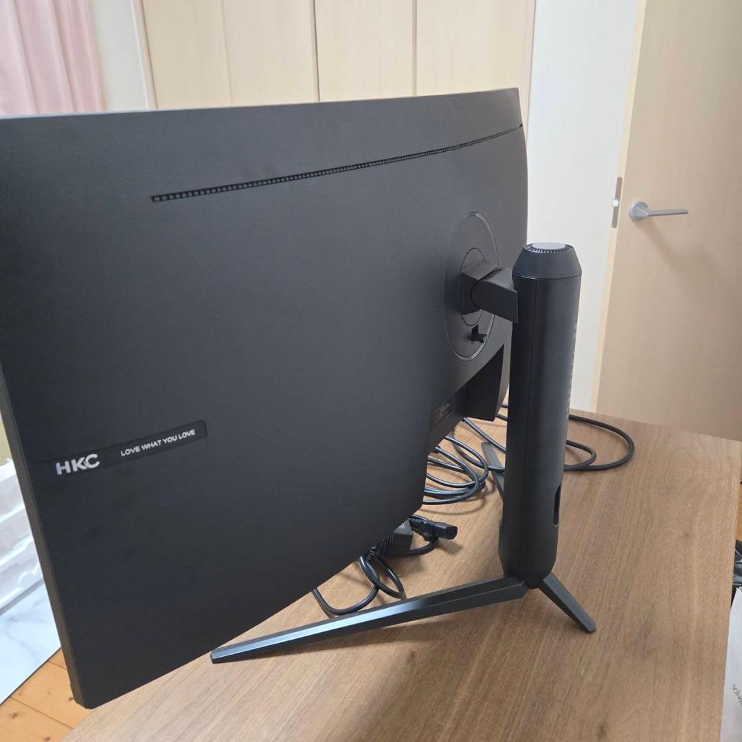 【お盆セール】HKC超湾曲ゲーミングモニター34インチTG34C3U 美品