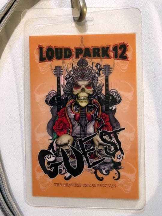 ■激レア限定■LOUD PARK 12_スレイヤー_バックステージパス_新品