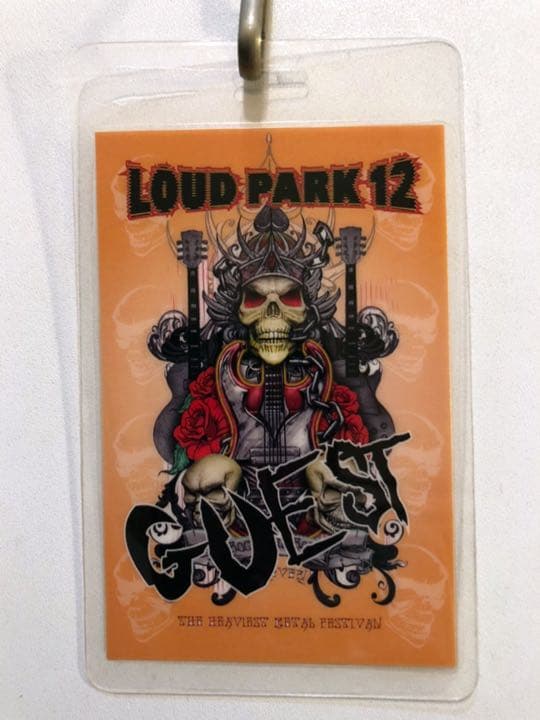 ■激レア限定■LOUD PARK 12_スレイヤー_バックステージパス_新品