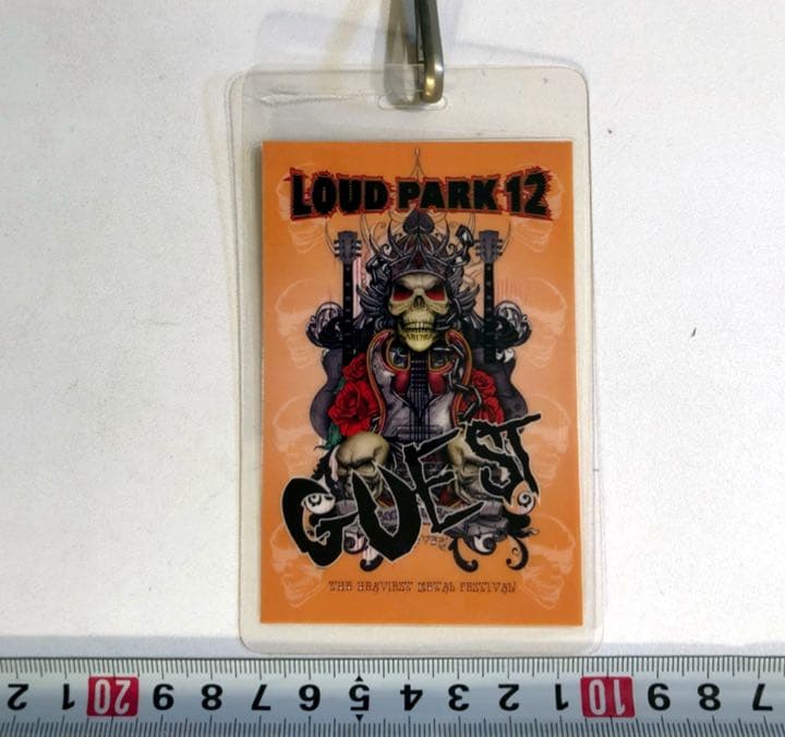■激レア限定■LOUD PARK 12_スレイヤー_バックステージパス_新品