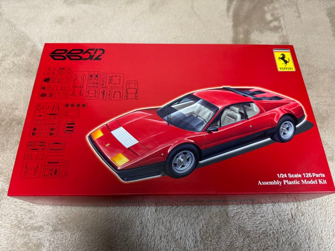 フジミ 1/24 フェラーリ 512BB/512BBi＋グレードアップパーツ