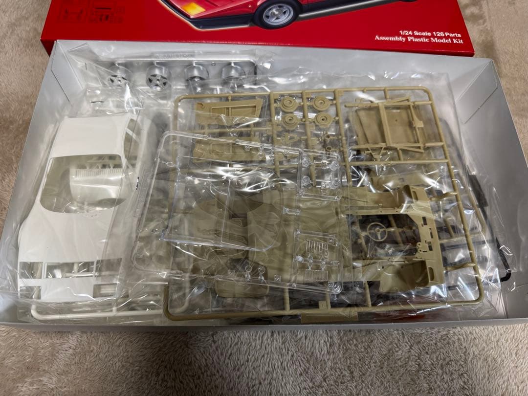 フジミ 1/24 フェラーリ 512BB/512BBi＋グレードアップパーツ