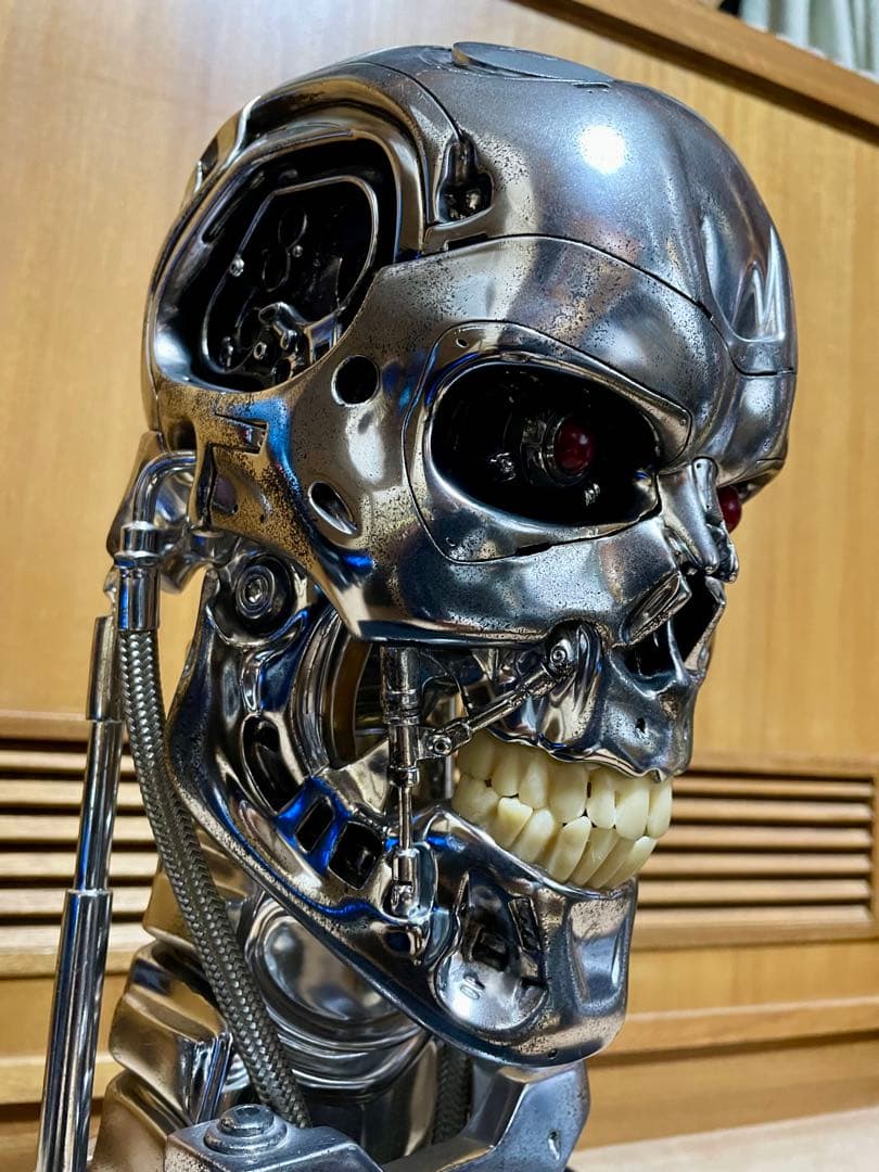 希少】サイドショウ T-800 ターミネーター2 1/1バスト（コンバット版）