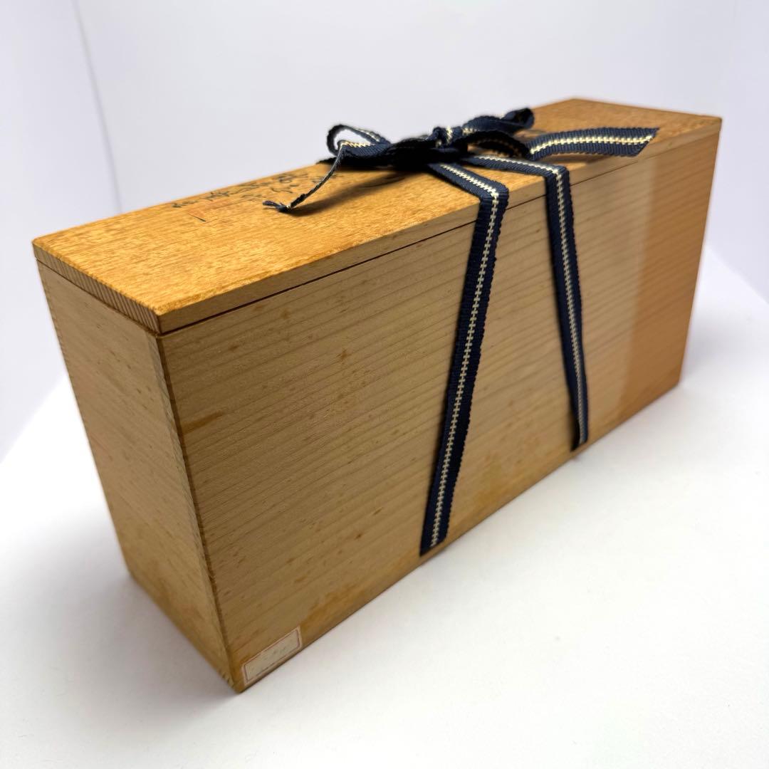 未使用 大森孝志 瑞峰堂 青銅 陽だまり 蝶 花瓶 花器 共箱 説明書 高岡銅器