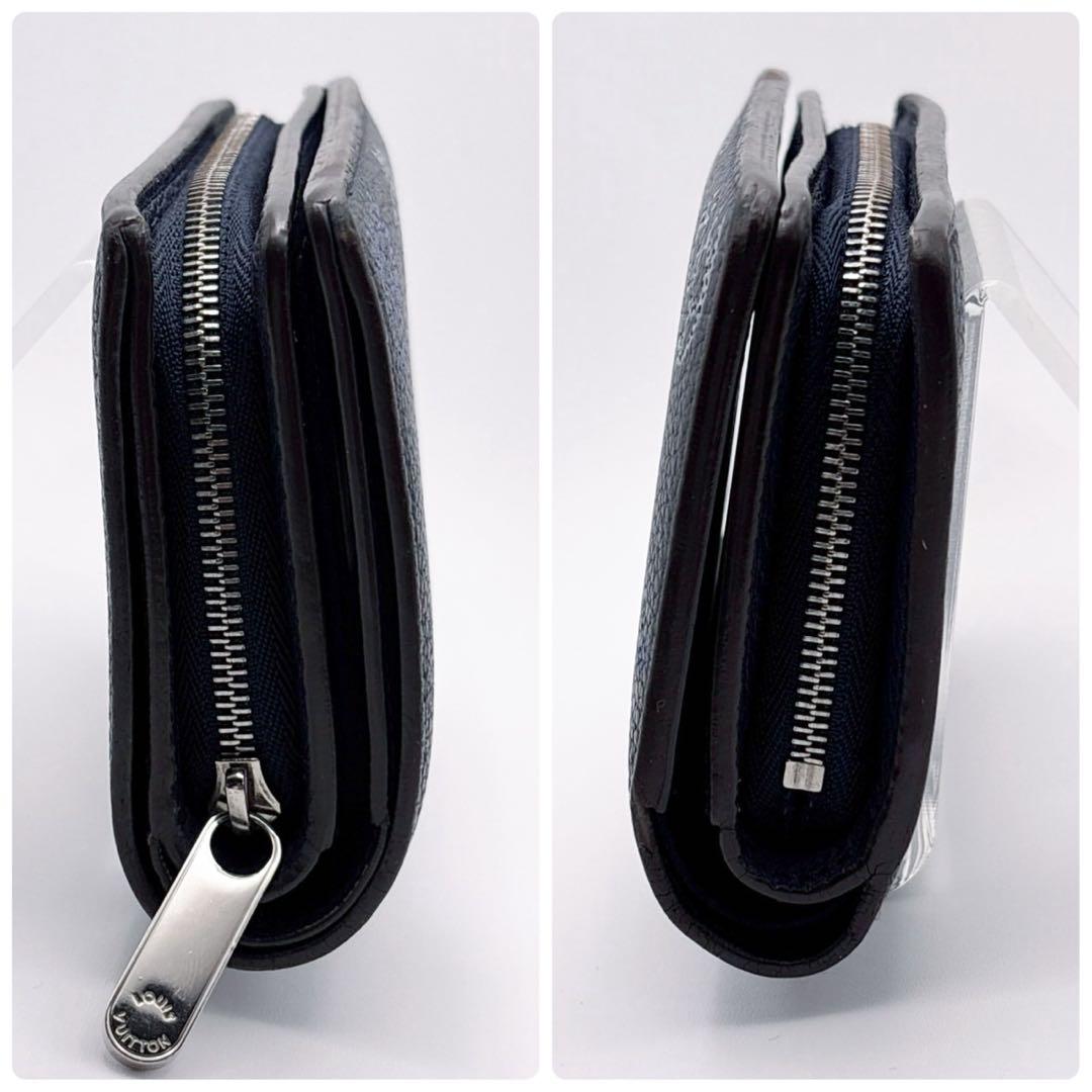 現行品✨ルイヴィトン 2つ折り財布 ポルトフォイユクレア マリーヌ　フライト