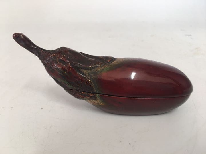 古美術　茶道具　香合　乾漆香合；H—231