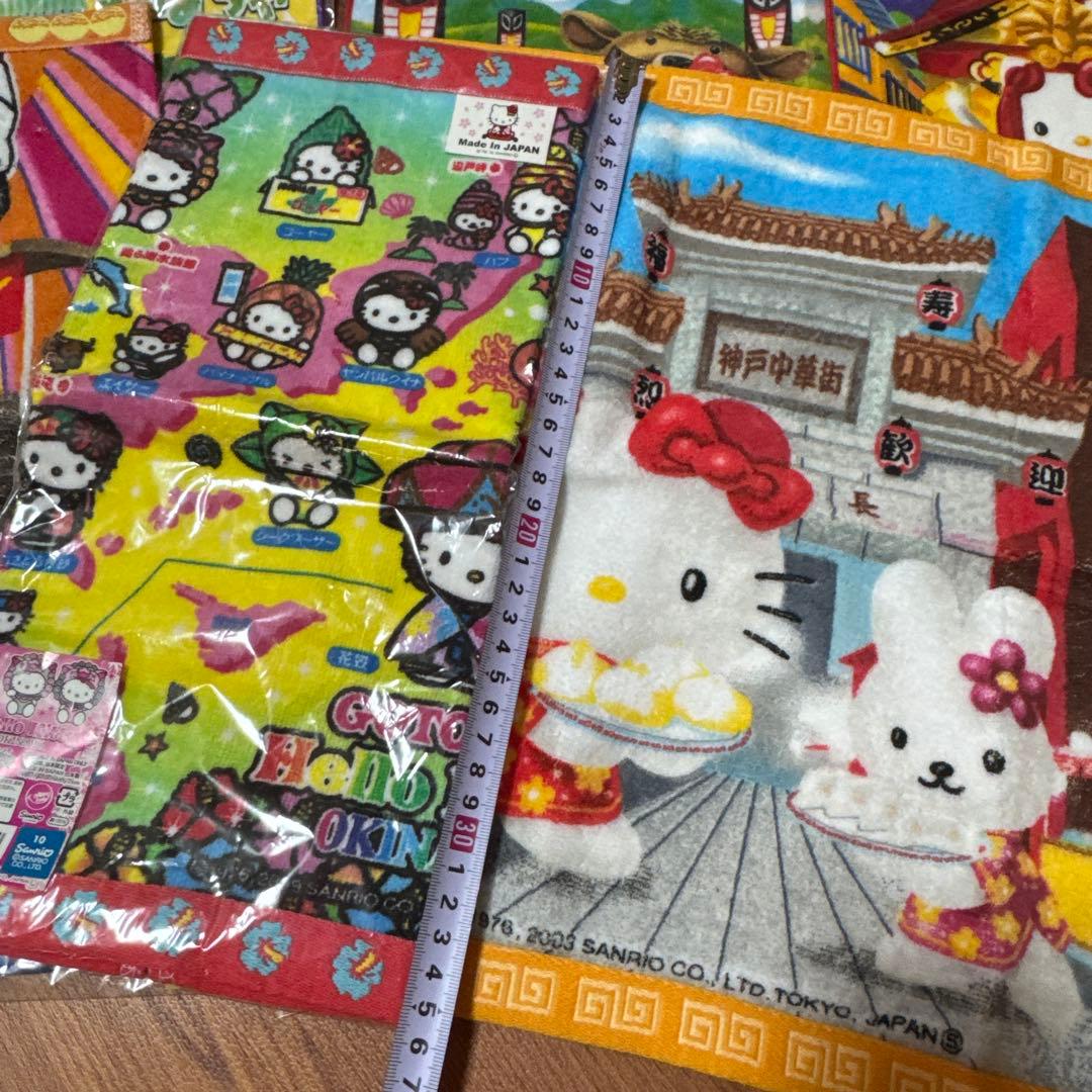 ♡ハローキティ♡ご当地　根付ストラップ/ボールペンなど38個　未開封多数