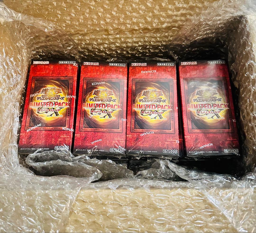遊戯王 OCG LIMITED PACK GX -オシリスレッド- 12BOX