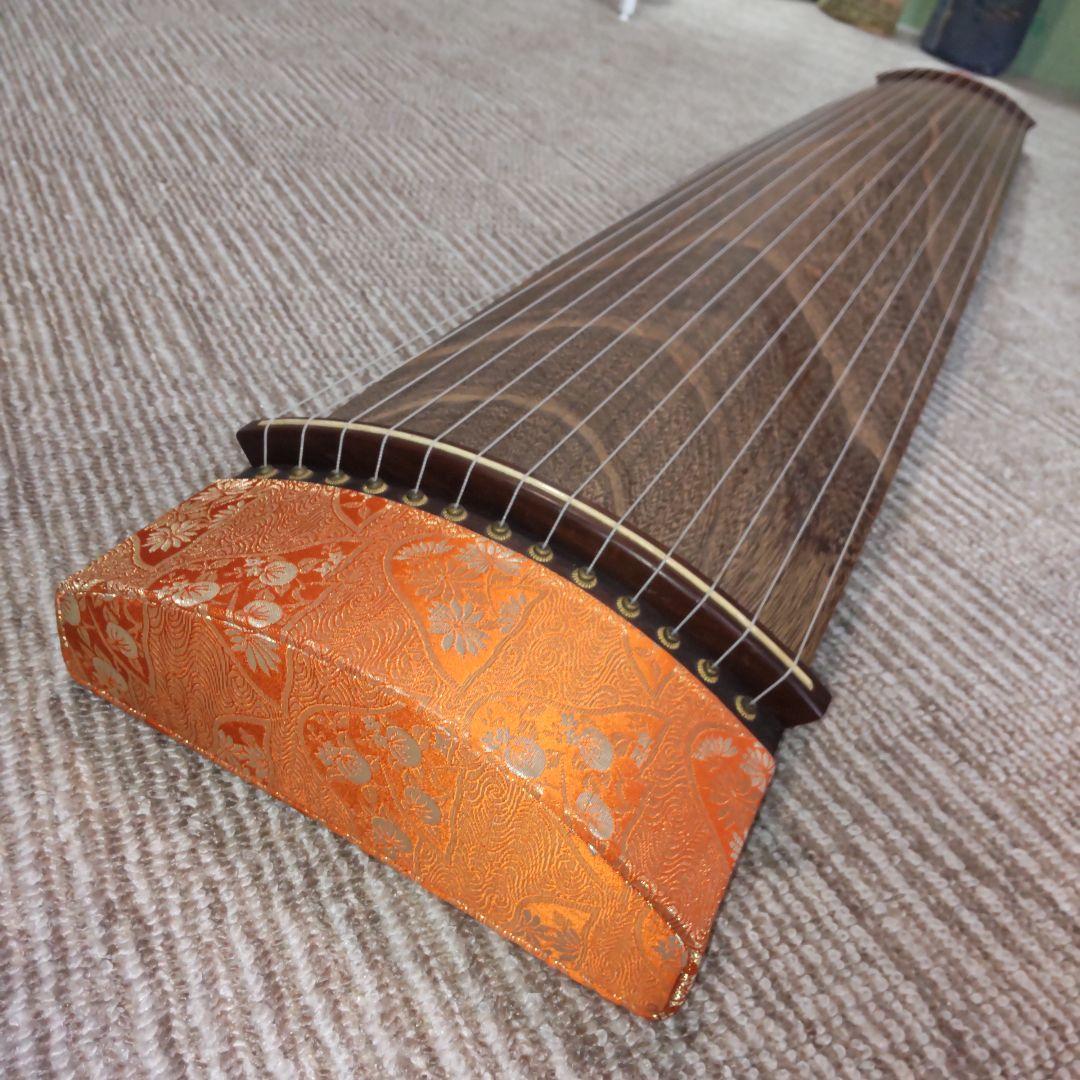 50年前位の箏 13弦 弦楽器 和楽器 複雑な木目