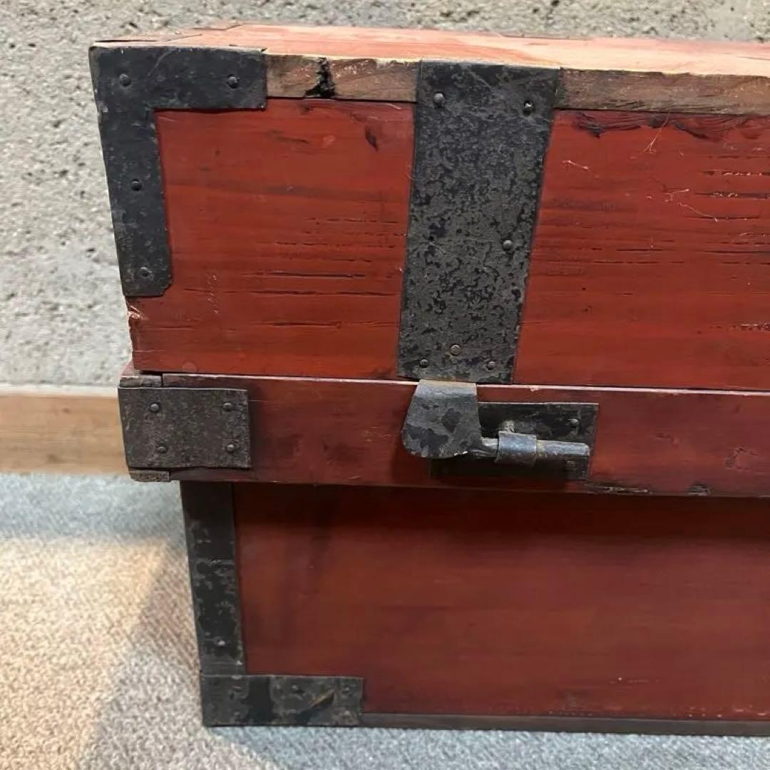 古道具　アンティーク　道具入れ／箪笥　刀　昭和　レトロ　民藝