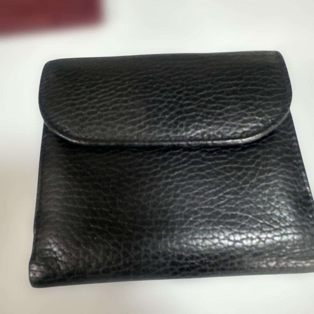 LAUNER LONDON ロウナーロンドン ブラック ロープロゴ 二つ折り財布