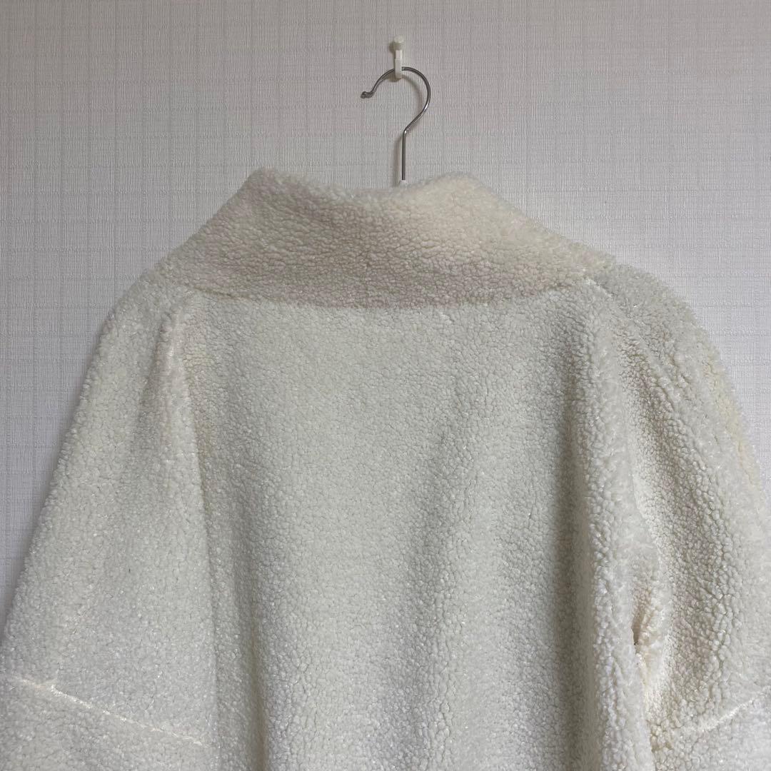 ずっと真夜中でいいのに。 ボアジャケット(XL) 果羅火羅武ストラップ付