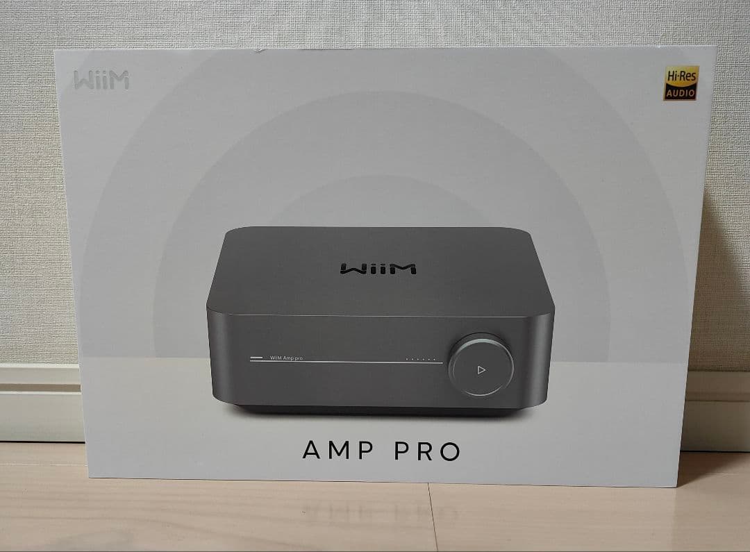WiiM Amp Pro ダークグレー
