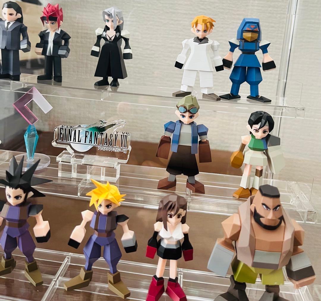 FF7 一番くじ ポリゴンフィギュア D賞 G賞コンプリートセット