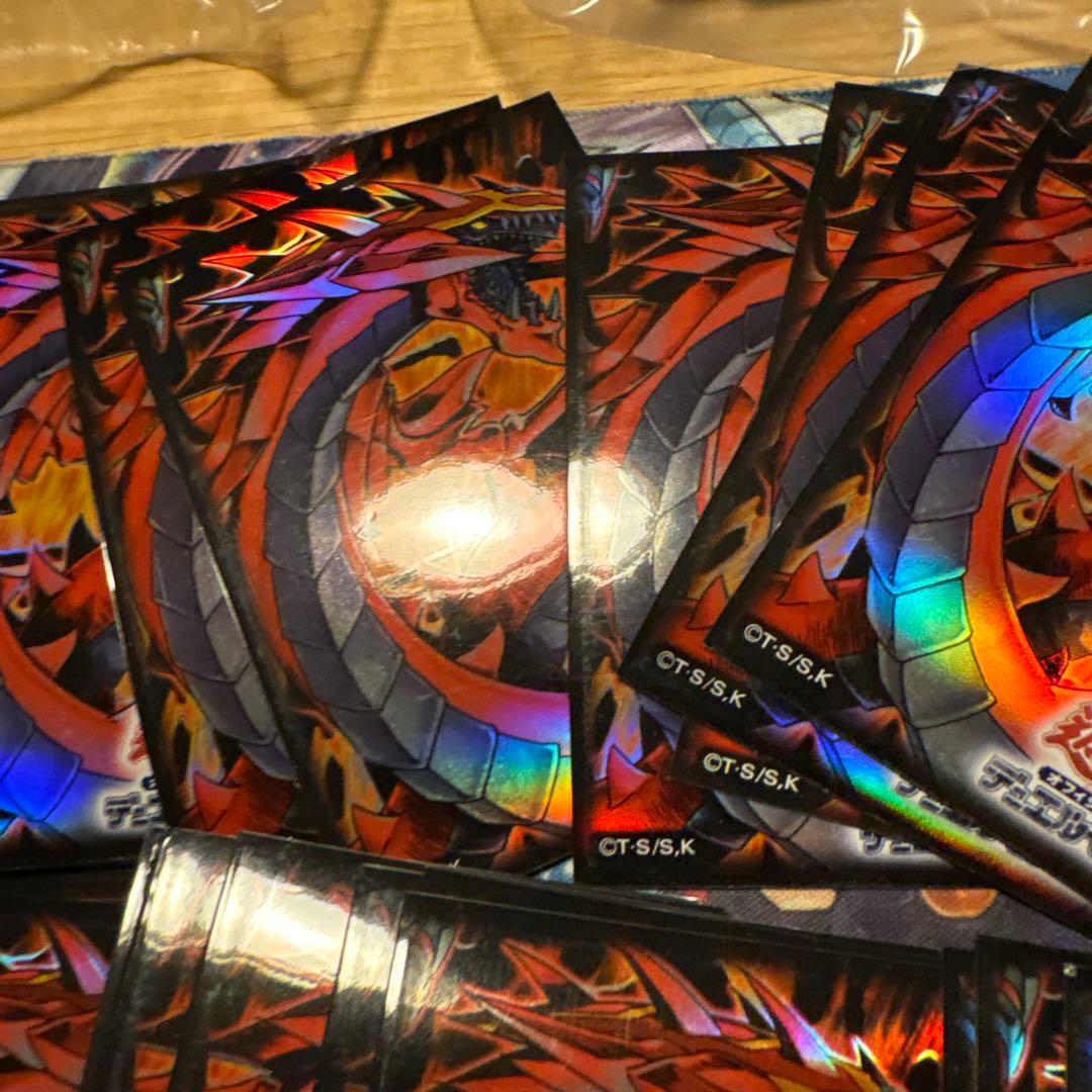 遊戯王　神炎皇ウリア　初版　旧　スリーブ　59枚