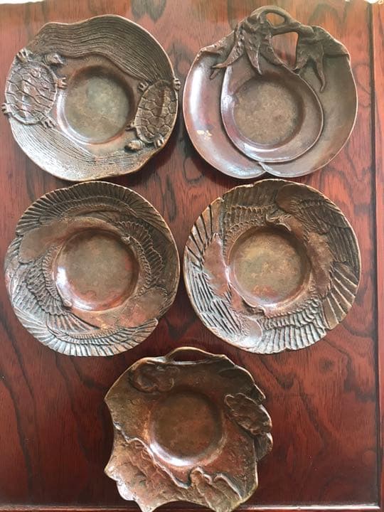 茶托　工芸品　茶器　茶道具