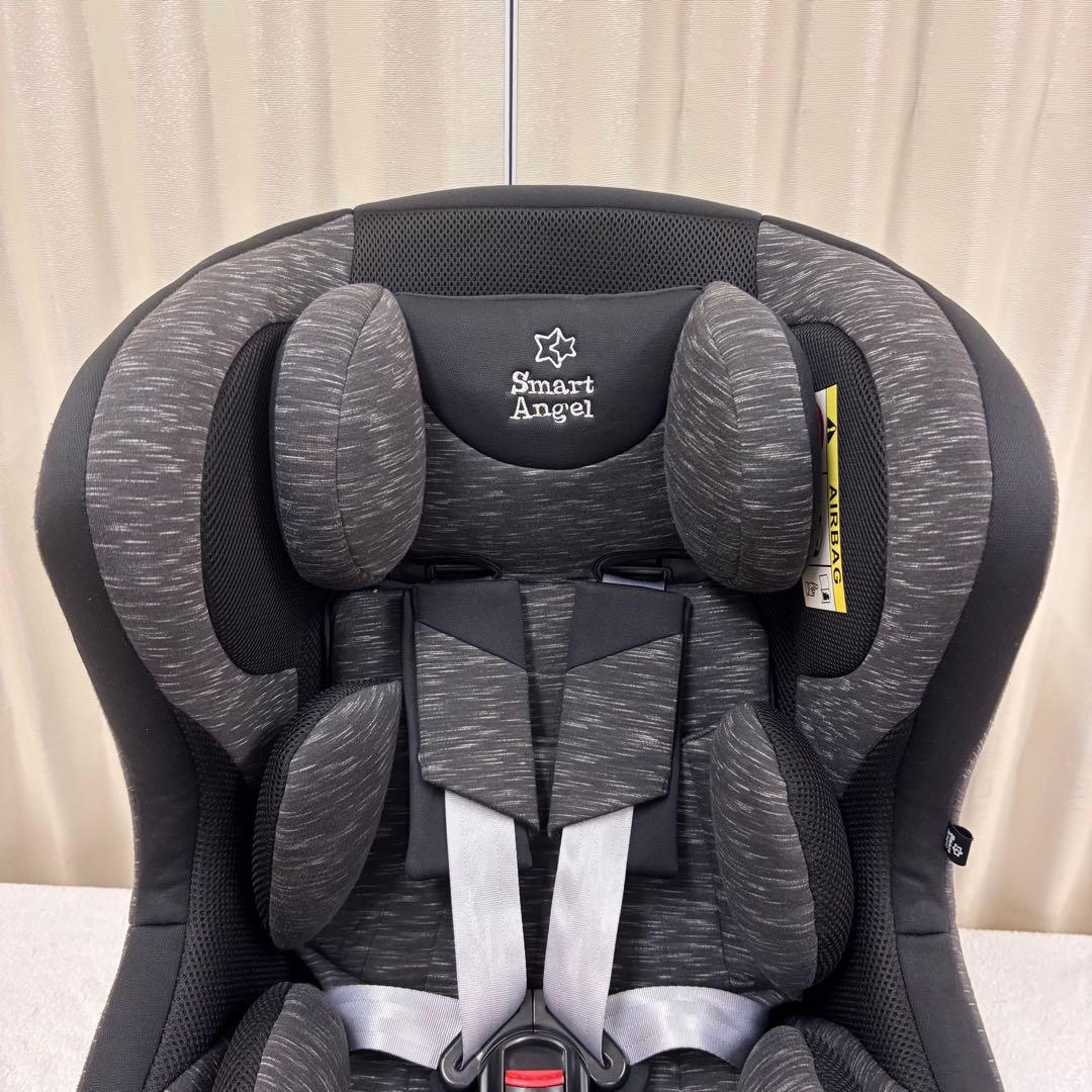 クリーニング済　☆美品☆　新生児OK　スマートエンジェル　レジェプラス　グレー