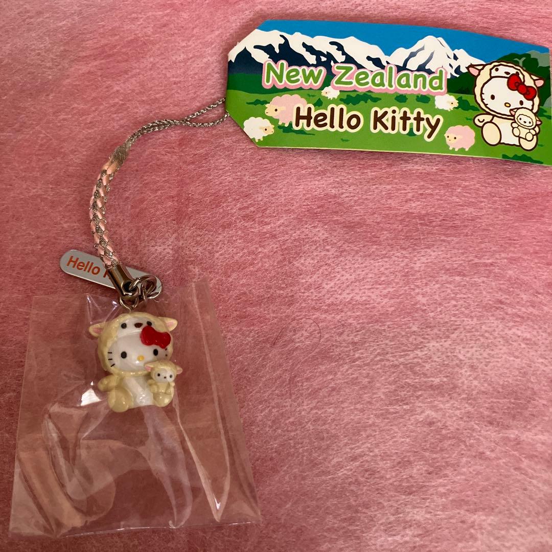 キティ⭐︎ニュージーランド限定ストラップ⭐︎寝付け