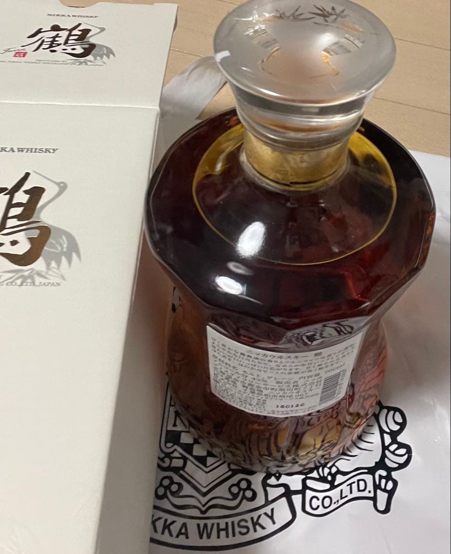 （未開封）お値下　NIKKA WHISKY 鶴 700ml