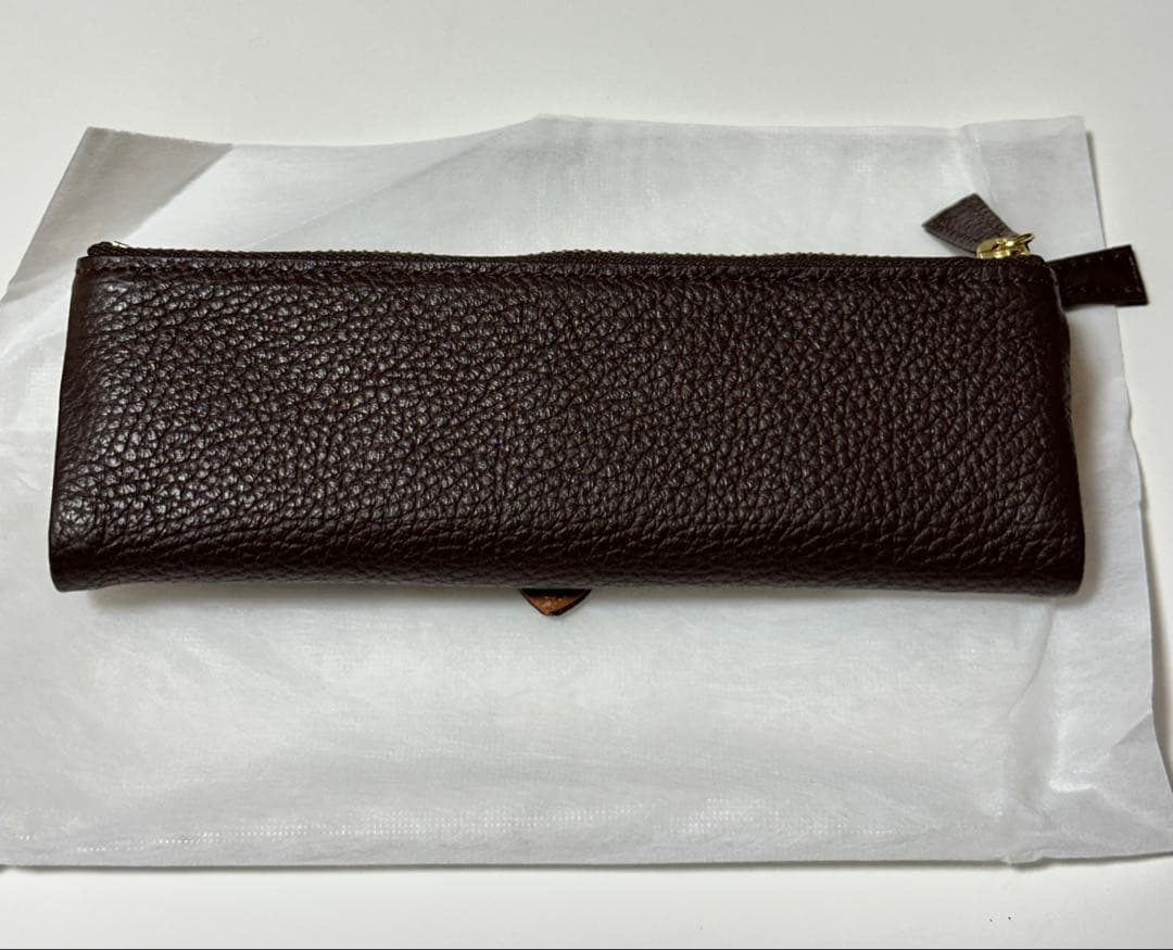 新品未使用　シーカンパニー　ルポペンケース　ダークブラウン　人気色　完売品