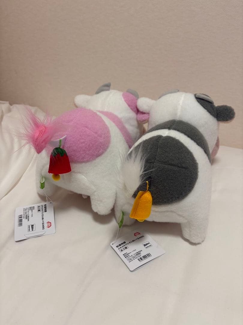 牧場物語 ふわふわウシさん ぬいぐるみ BIG 2体セット 約29cm