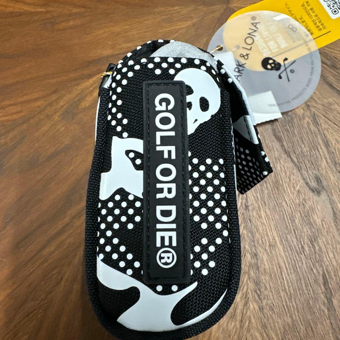 MARK & LONA マークアンドロナ　ゴルフ用距離計ケース　総柄