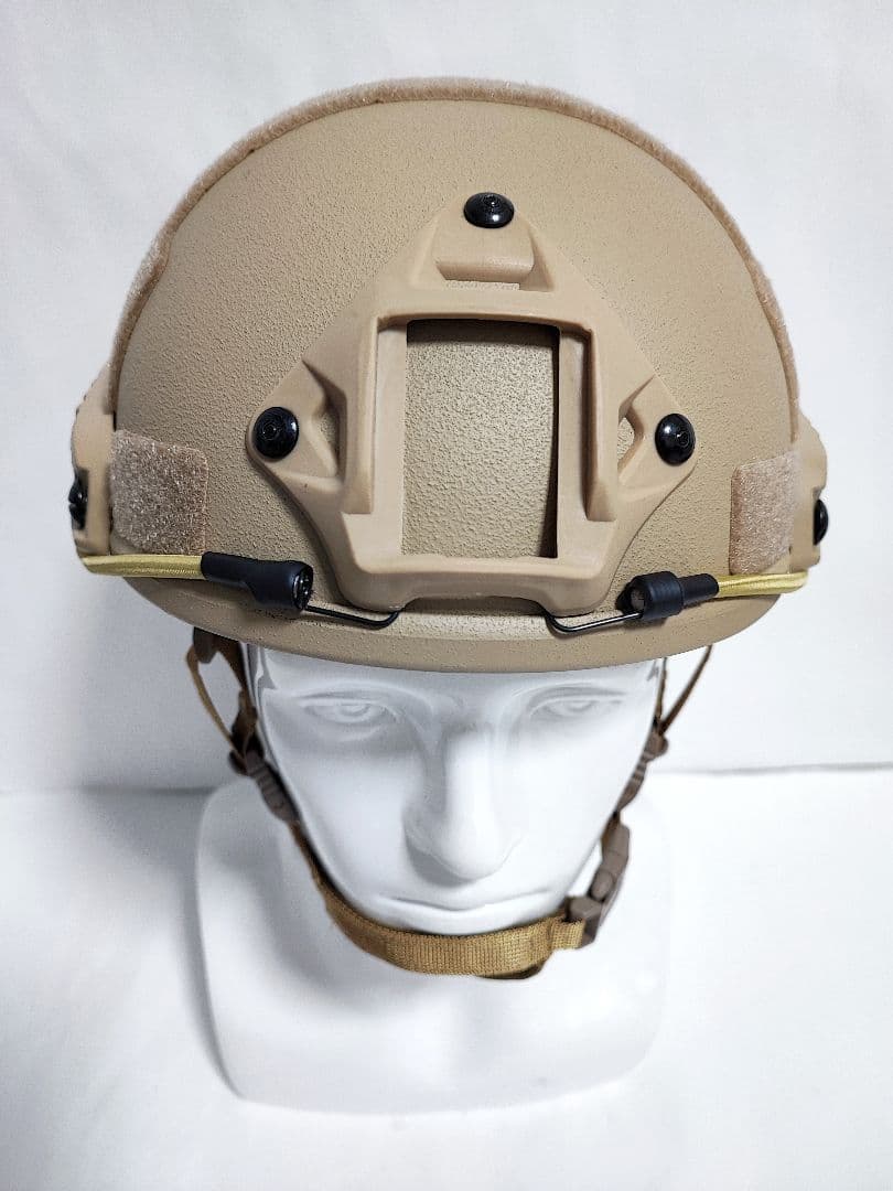 【訳あり】NIJ IIIA レベル3A Fast型 防弾ヘルメット TAN