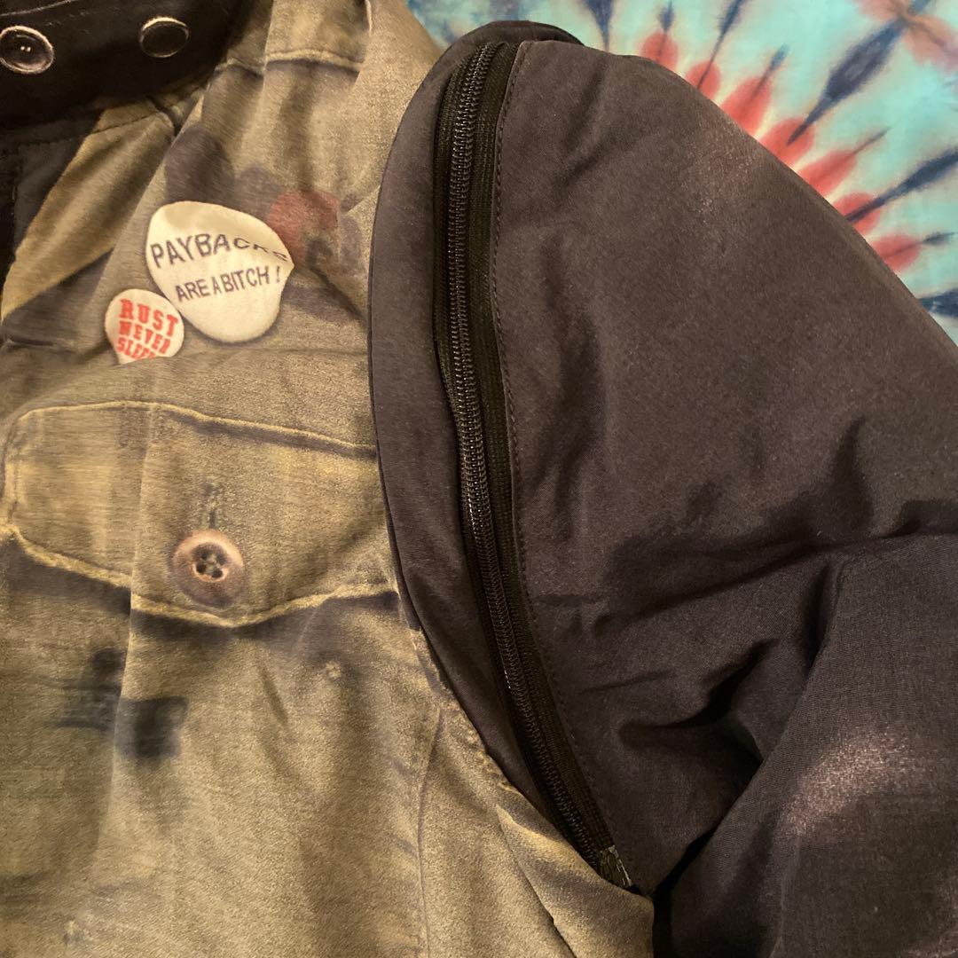 NEIGHBORHOOD ×FUCT SSDD 転写ジャケット×ベスト