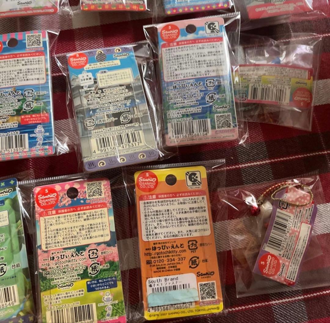 ご当地ハローキティ キーホルダー ファスナーマスコット ストラップまとめ売り