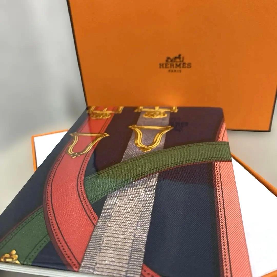 【新品】エルメス　カヴァルカドゥールシルクノート