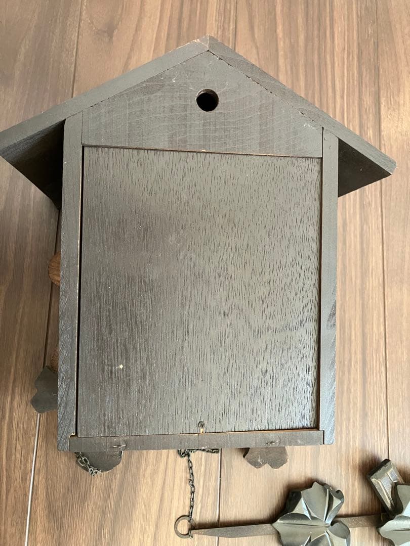 ケ*ン様 鳩時計　分錘式　ミケン時計工業　動作確認済み　ジャンク