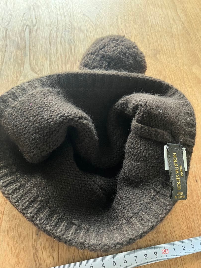 週末お値下げ中　レア　ルイヴィトン　ニット帽