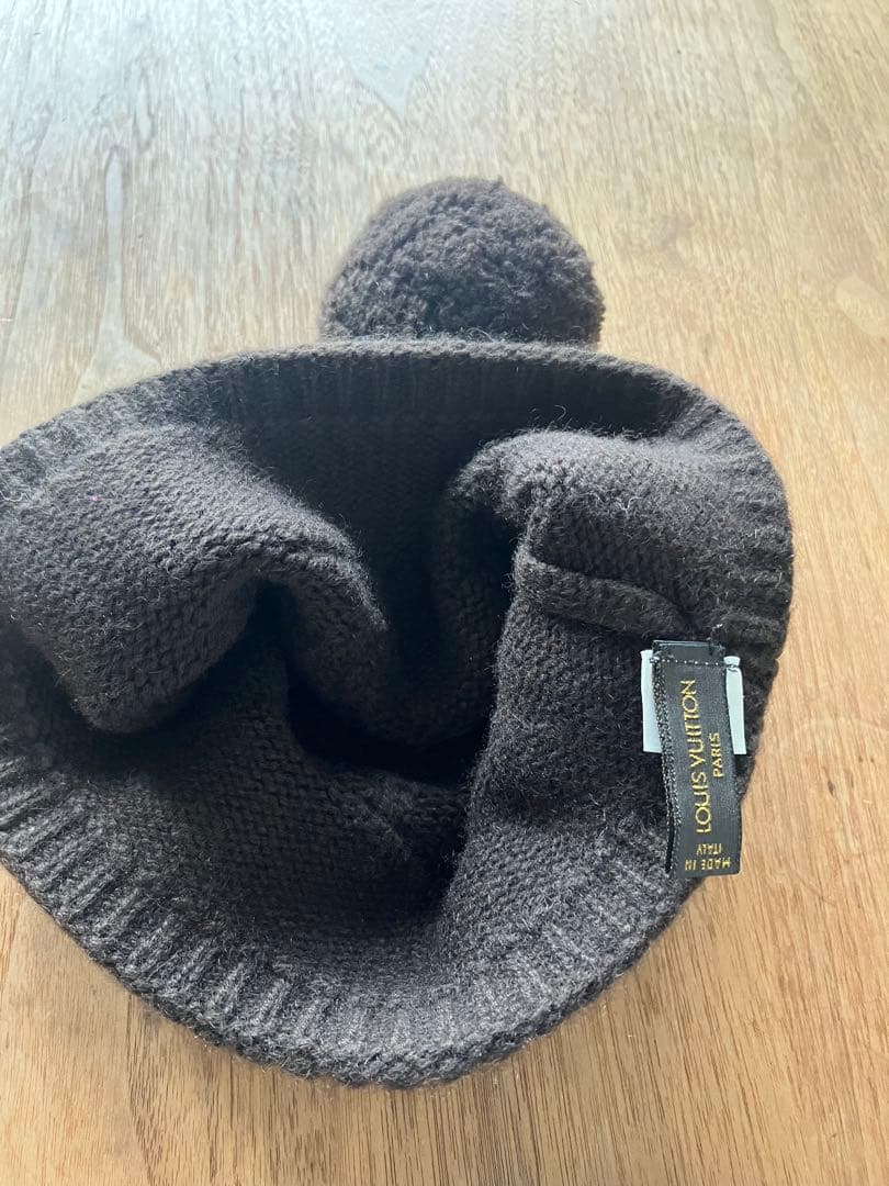 週末お値下げ中　レア　ルイヴィトン　ニット帽