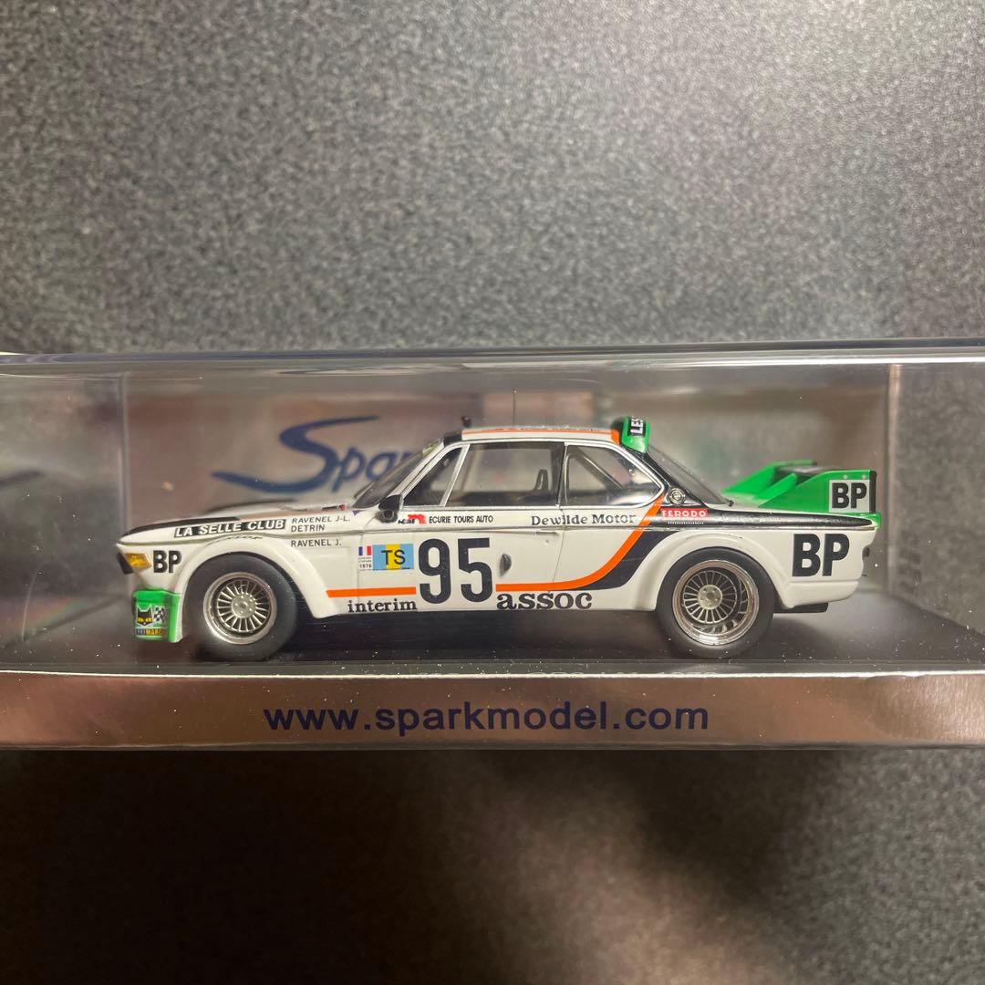 ミニカー SPARK 1/43 BMW CSL 95 1st GR2 LM 1976