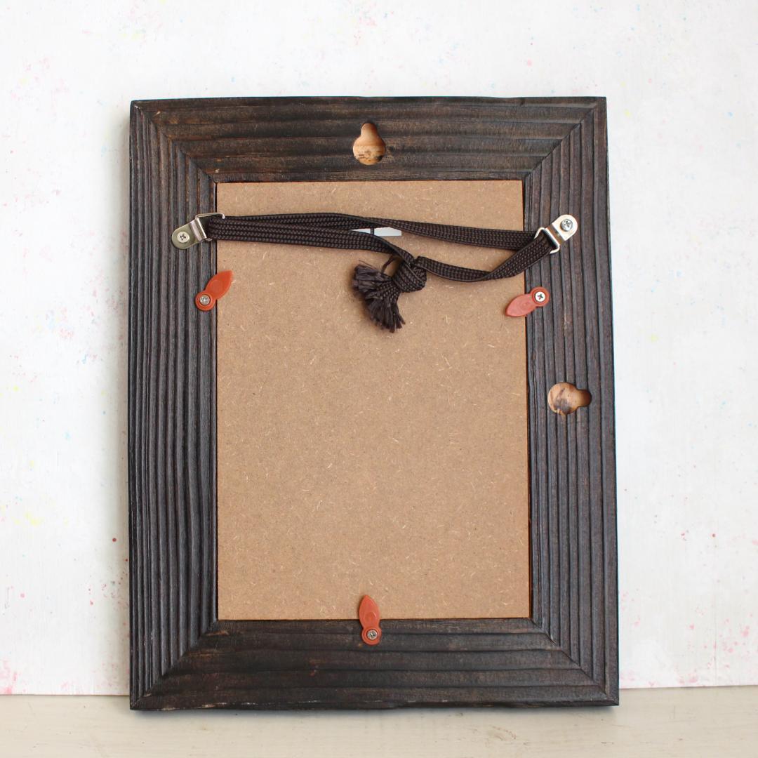 シャム猫の絵 水彩画 原画 額付き「白い薔薇とシャム猫」