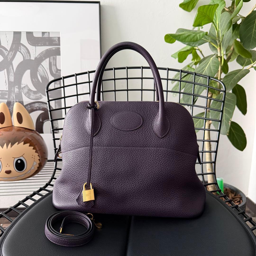 HERMES ボリード 31 レザン トリヨンクレマンス ショルダーバッグ
